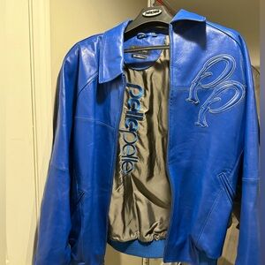 Pelle Pelle Vibrant Blue Leather Jacket
